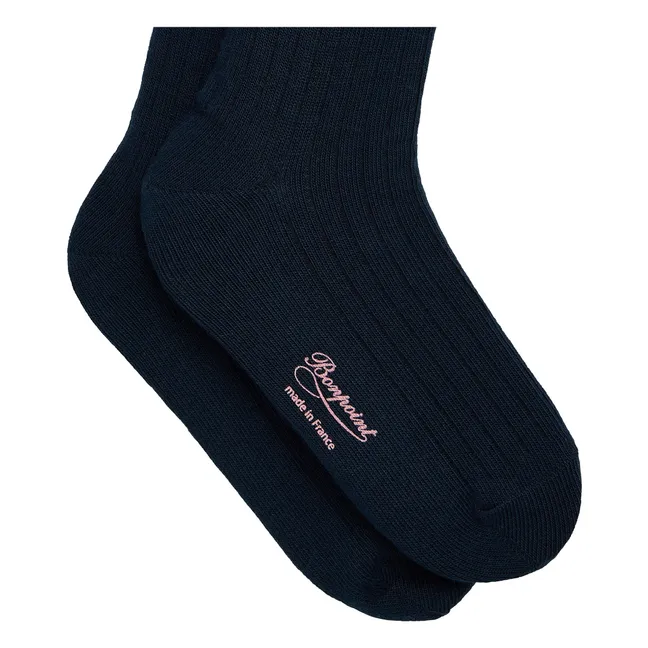 Chaussettes Mariosha | Bleu marine