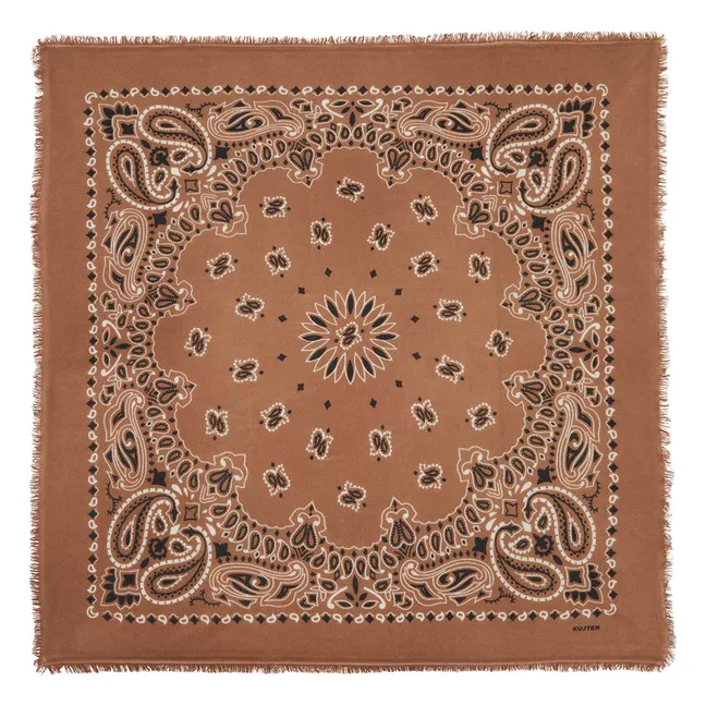Bandana Hachiko Bico Cachemire | Caramel