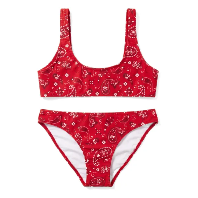 Maillot de Bain Dune Bandana | Rouge
