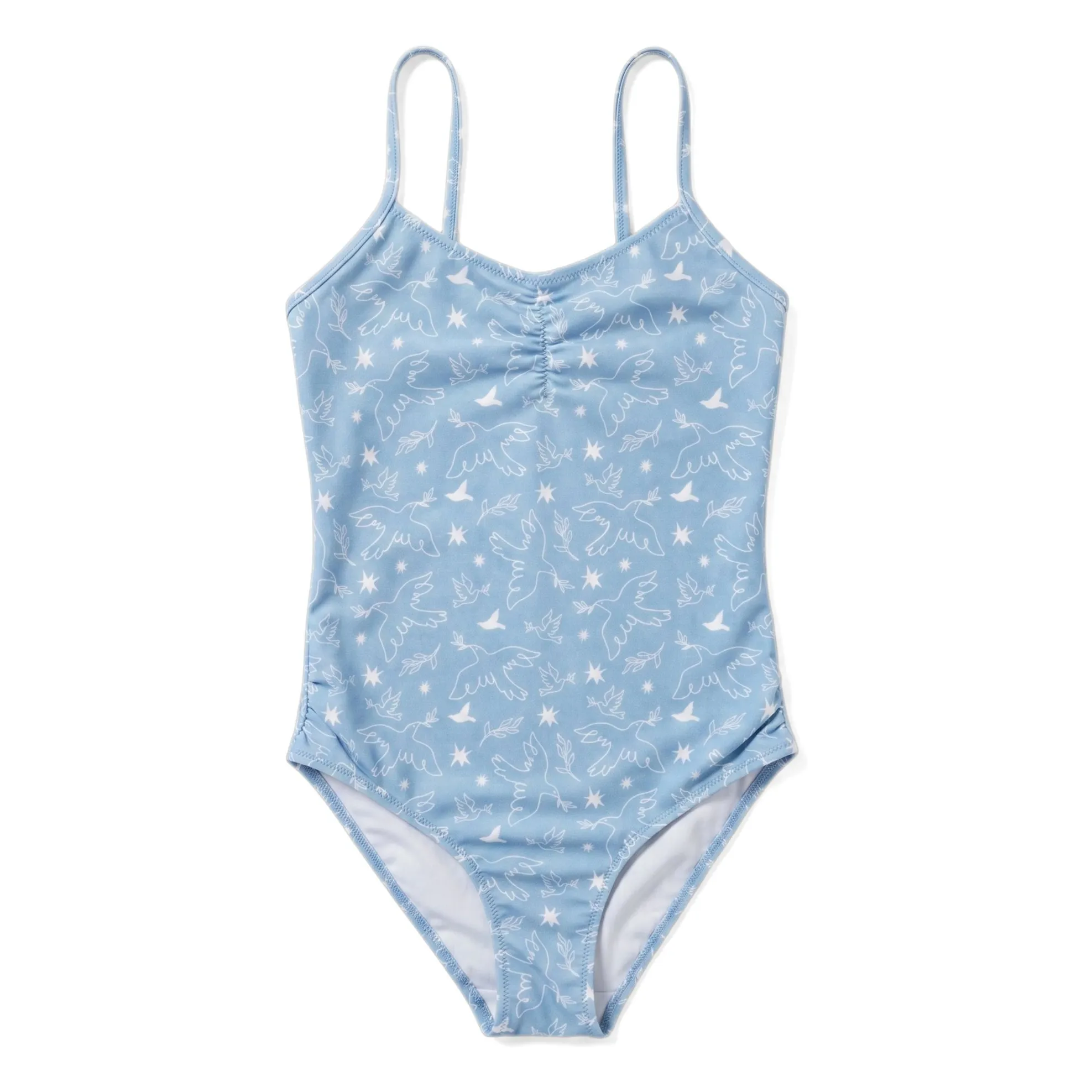 Hundred Pieces Denim Blue Coralie Swimsuit