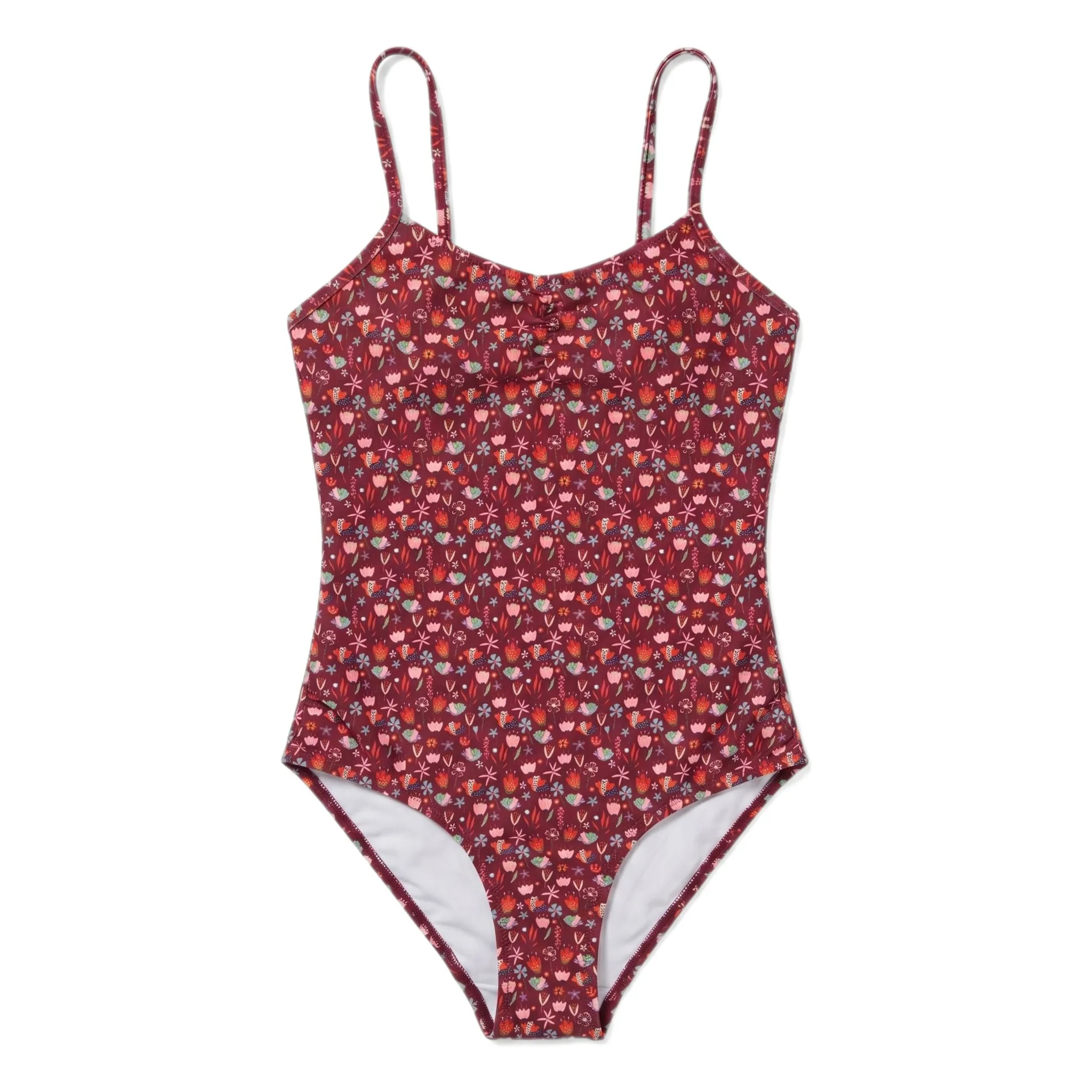 Hundred Pieces Dark Red Coralie Fleuri Swimsuit