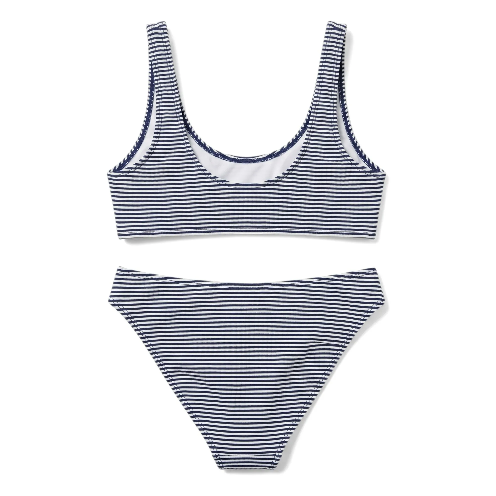 Maillot de Bain Loan Rayé | Bleu marine- Image produit n°3