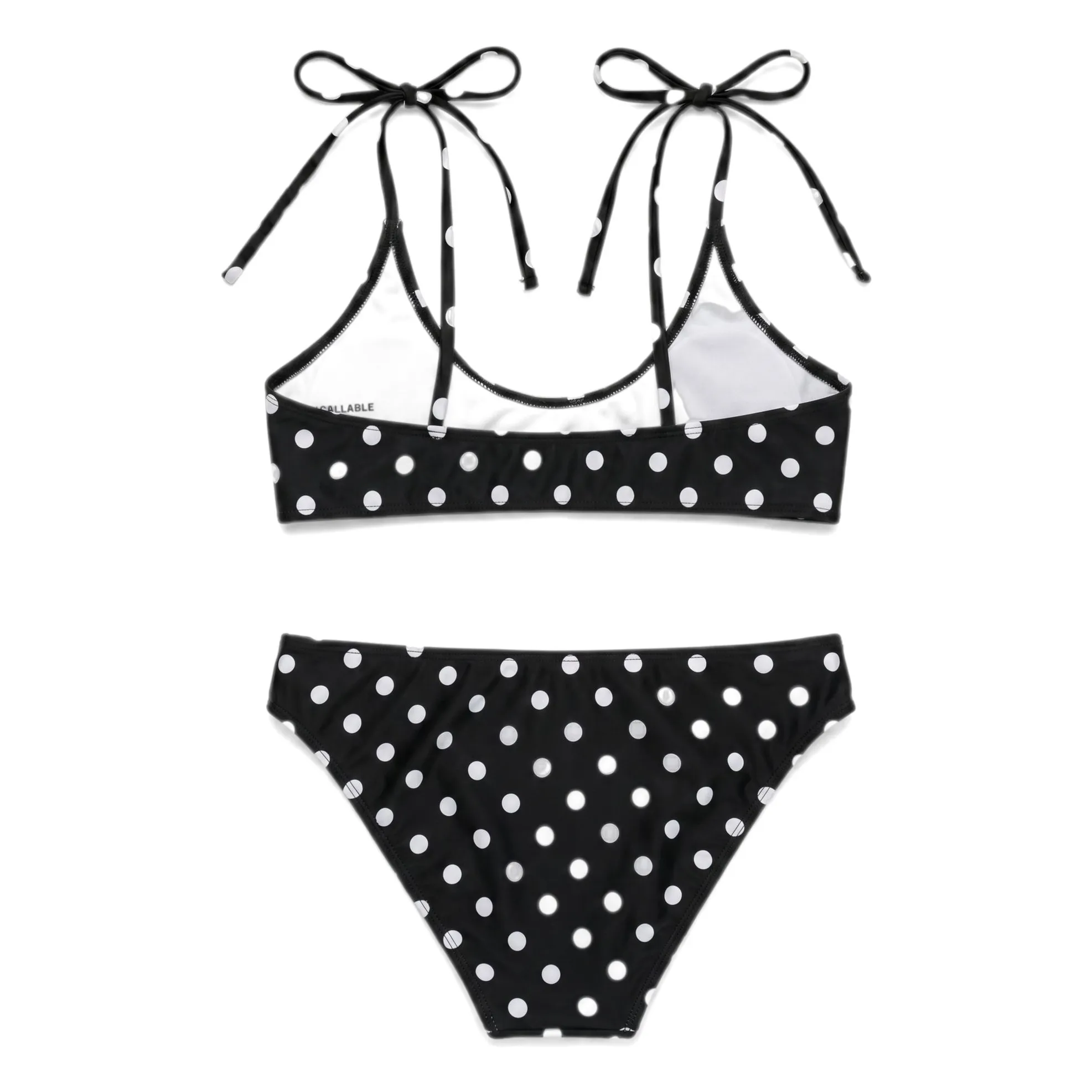 Maillot de Bain Alice Pois | Noir- Image produit n°3