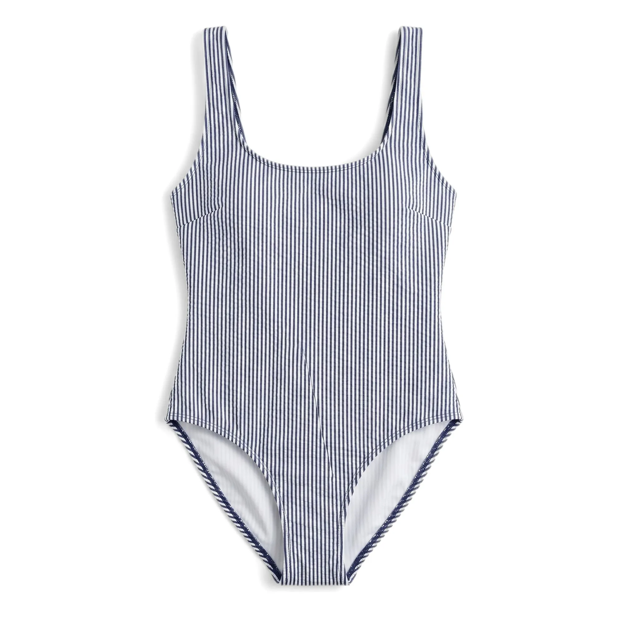 Smallable Kid Navy Blue Salma Striped Swimsuit