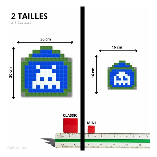 Pixel Art Kit - Paris Street | Bleu