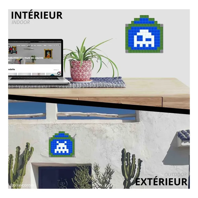 Pixel Art Kit - Paris Street | Bleu