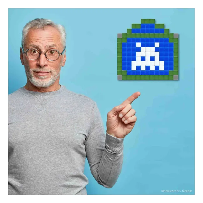 Pixel Art Kit - Paris Street | Bleu