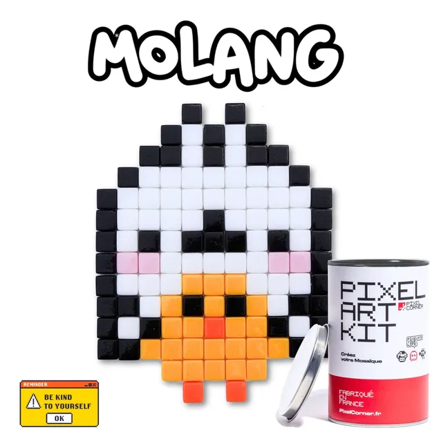 Pixel Art Kit - Molang &amp; Friend | White