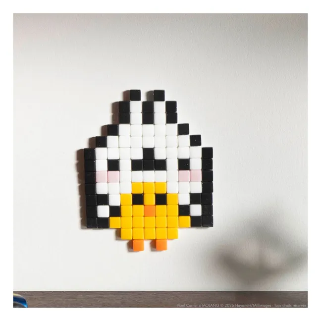 Pixel Art Kit - Molang & Friend | Blanc