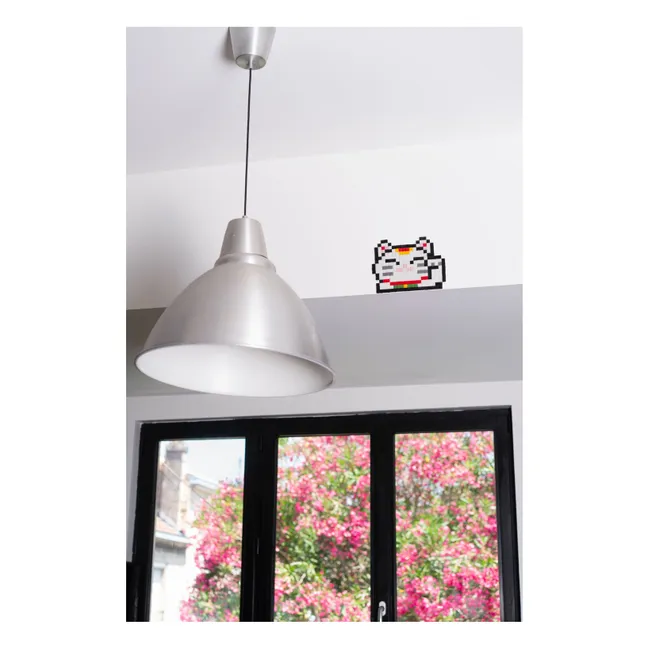 Pixel Art Kit - Lucky Cat | Blanc