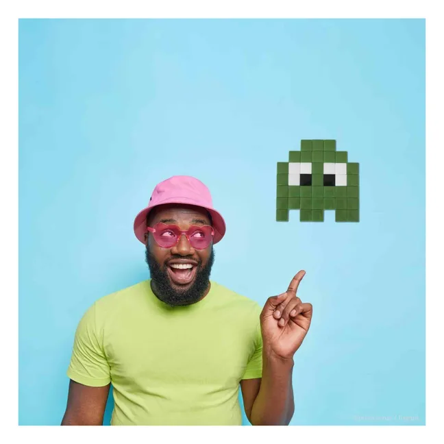 Pixel Art Kit - Little Alien | Vert foncé