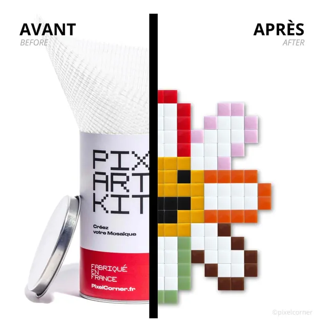 Kit Pixel Art - Flower Power