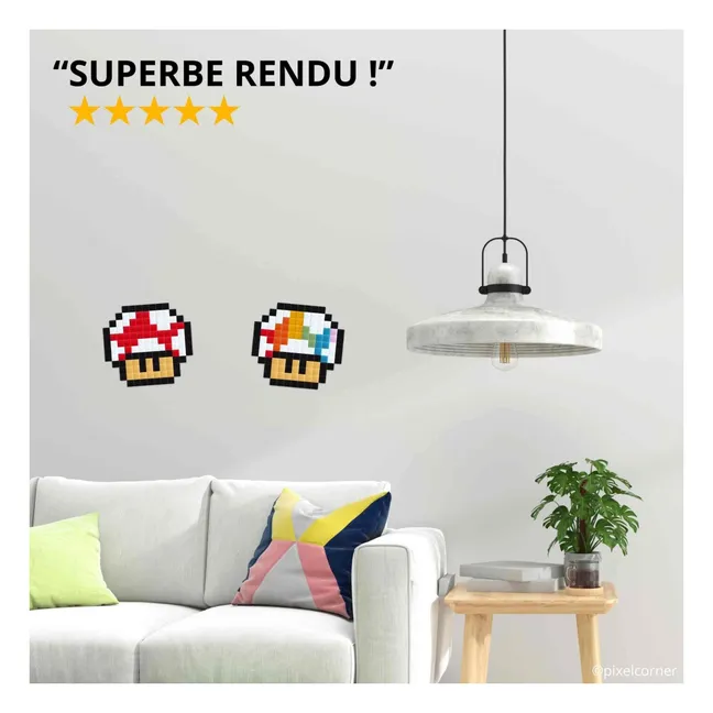 Pixel Art Kit - Champignon | Rouge
