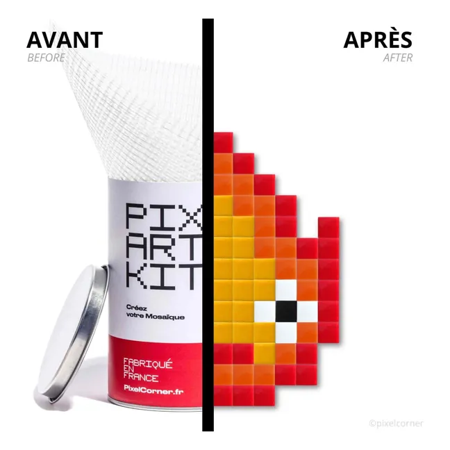 Pixel Art Kit - Sparky | Orange