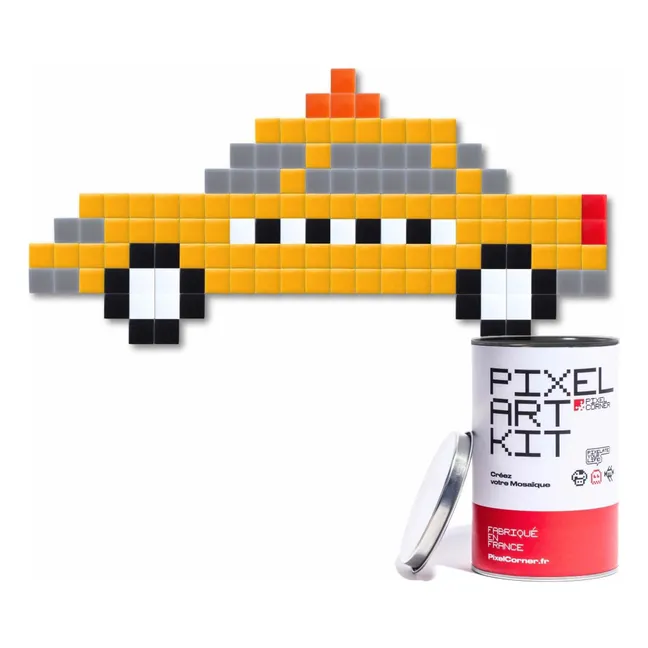 Pixel Art Kit - Pixel Cab | Jaune