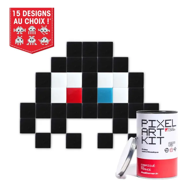 Pixel Art Kit - Little Alien | Noir