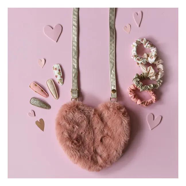 Bolsa con forma de corazón | Rosa