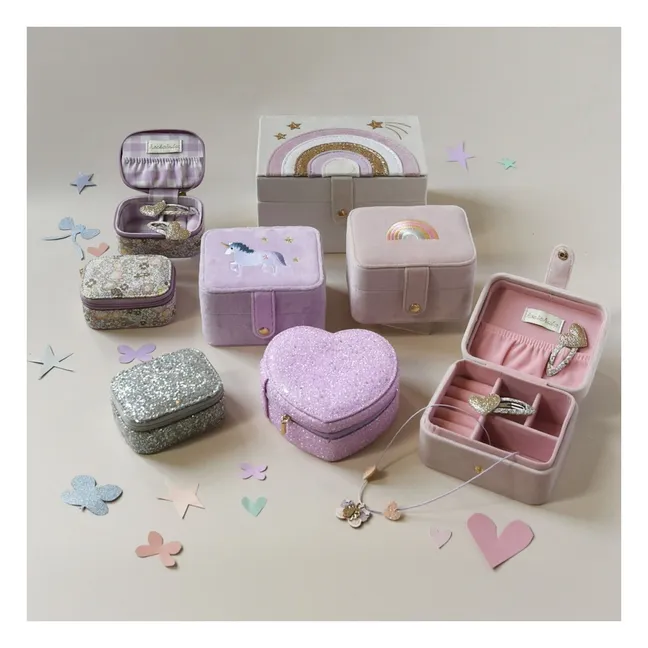 Grande Boîte à Bijoux Enchantée | Crème