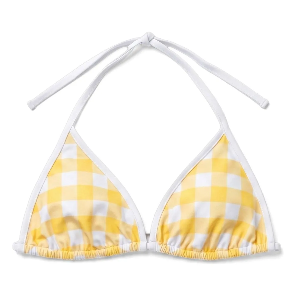 Smallable Woman Yellow Elsa Carreaux Swimsuit Top