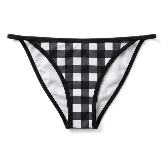 Bas de Maillot Hilda Carreaux | Noir