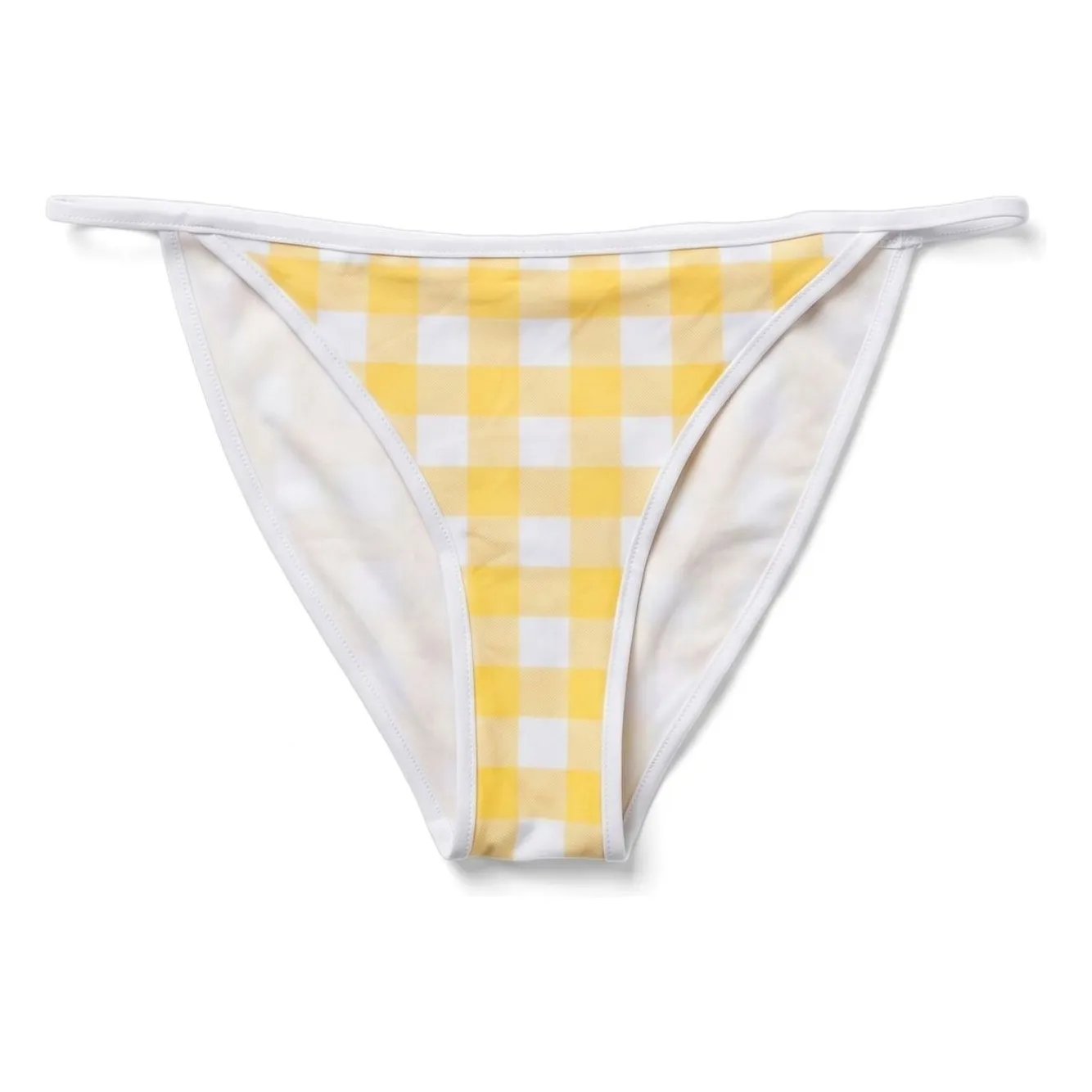 Smallable Woman Yellow Bas De Maillot Hilda Carreaux