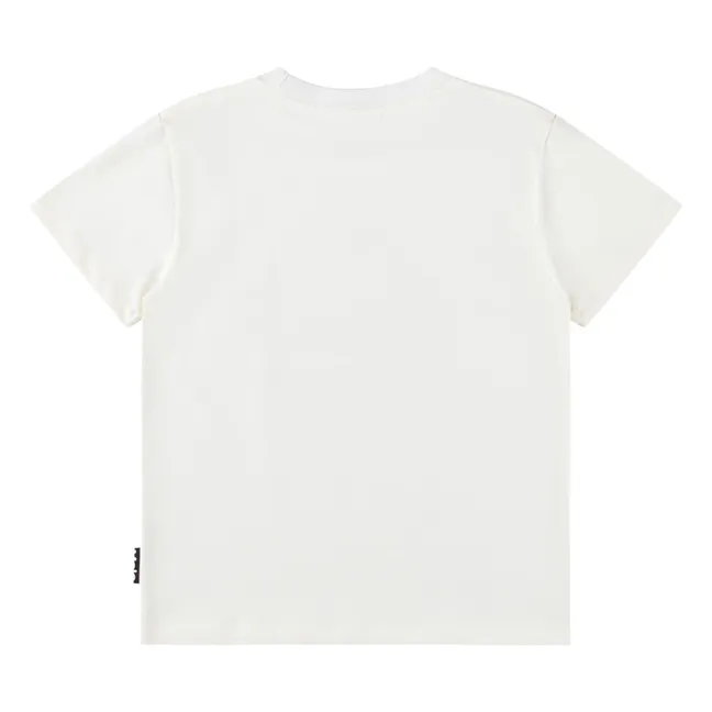 T-shirt Roxo Ballon Coton Bio | Blanc