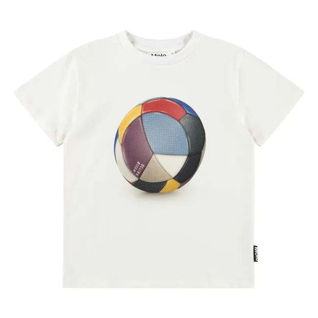 Roxo Ballon Coton Bio T-shirt | White