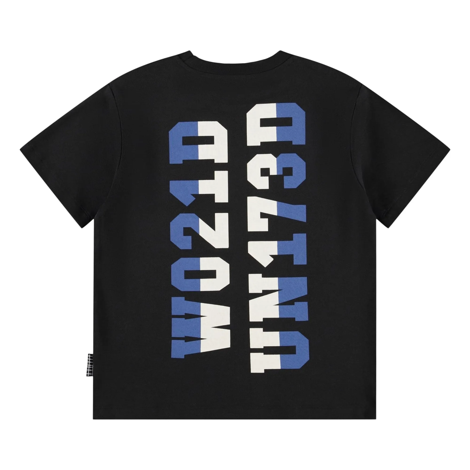 T-shirt Rodney W021D UN173D Coton Bio | Noir- Image produit n°0