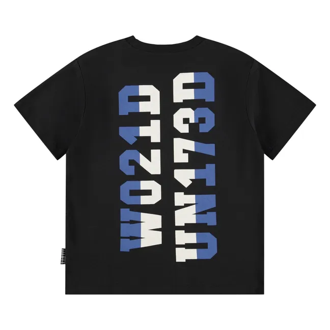 T-shirt Rodney W021D UN173D Coton Bio | Noir