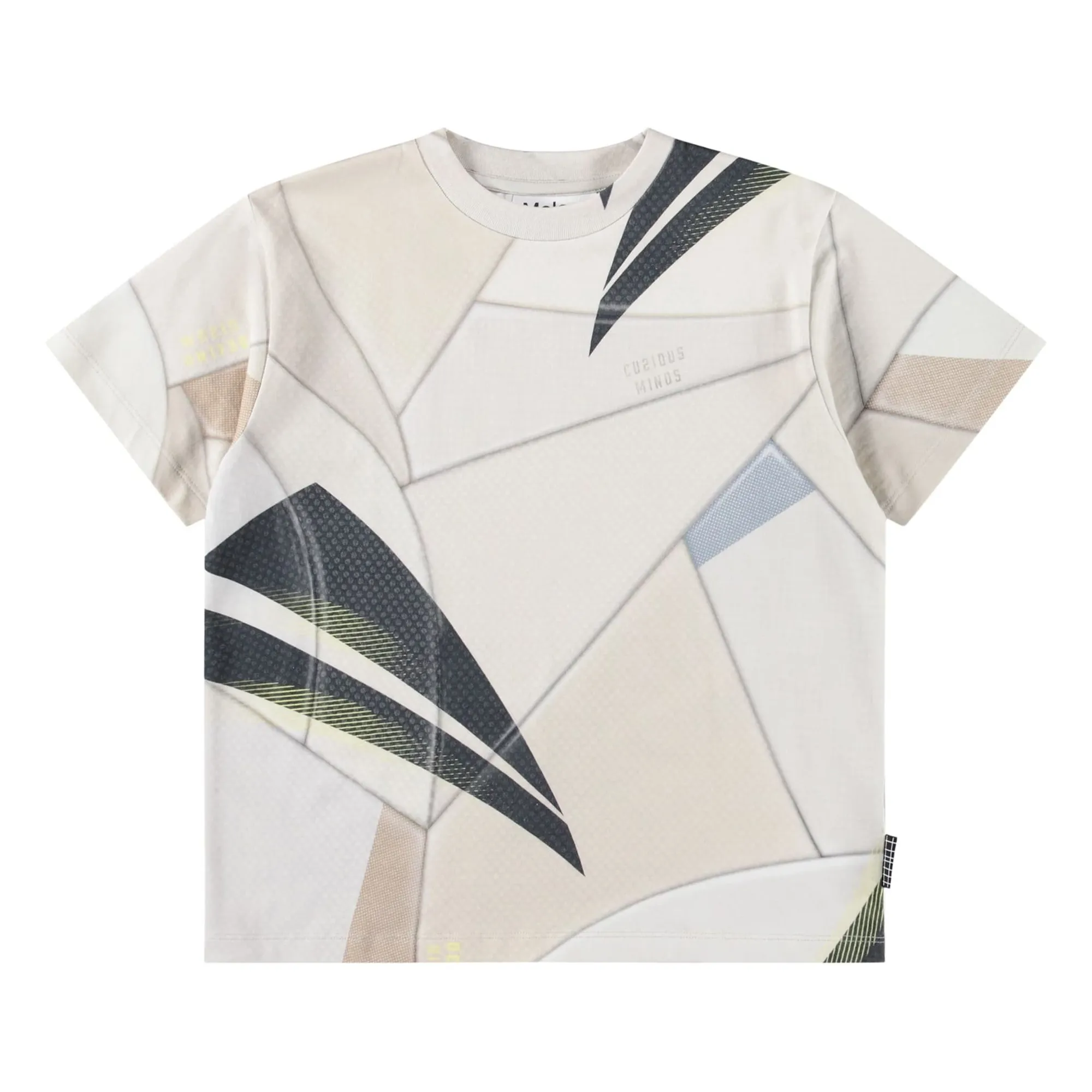 Molo Beige Rodney Organic Cotton T-Shirt
