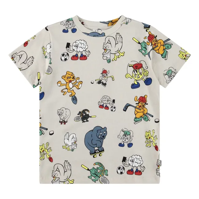 T-shirt Ralphie Coton Bio | Gris