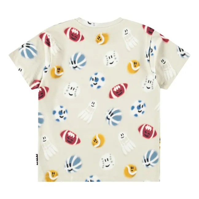 Riley Balloons Organic Cotton T-shirt | Cream