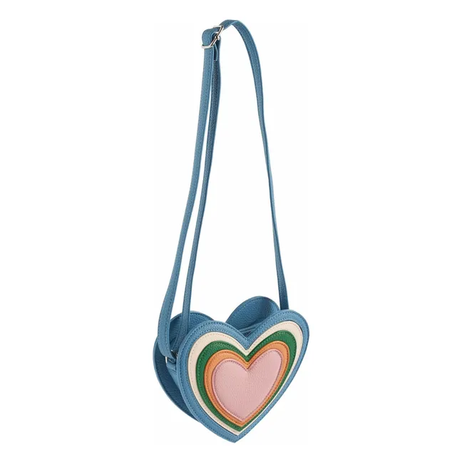 Herz-Tasche  | Blau