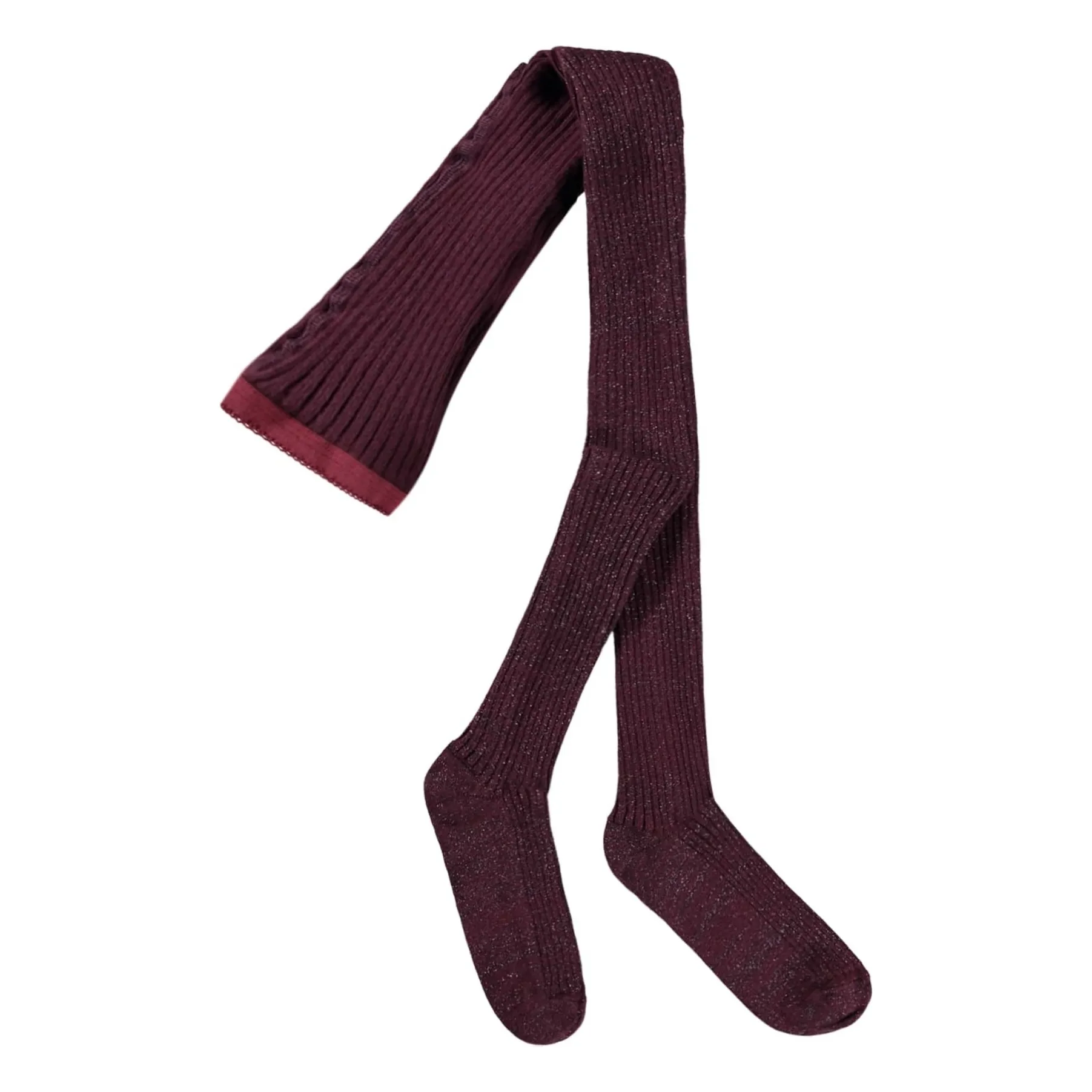 Collants Pailletés | Bordeaux- Image produit n°0