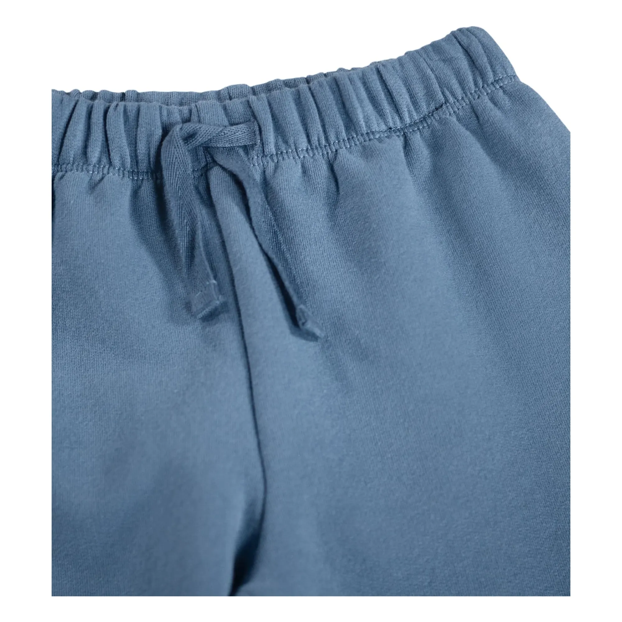Jogger Simon Smileys Coton Bio | Bleu- Image produit n°1