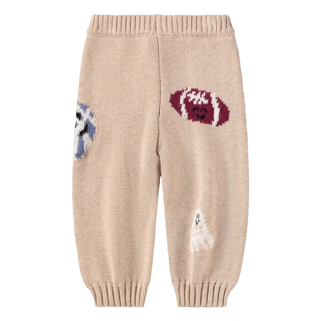 Jogger Boden Bälle  | Beige