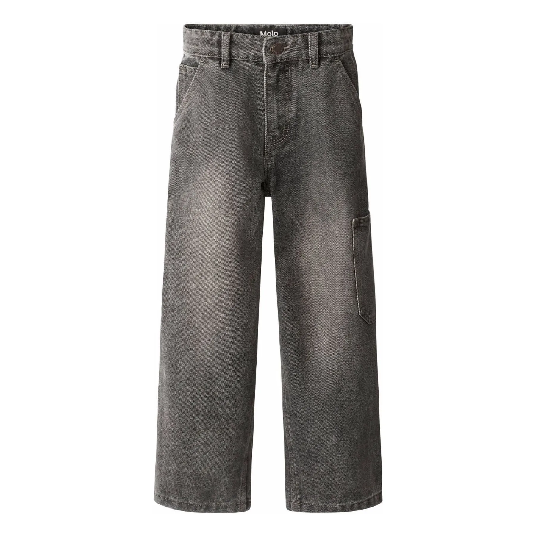 Molo Denim Black Jean Archer Unwashed