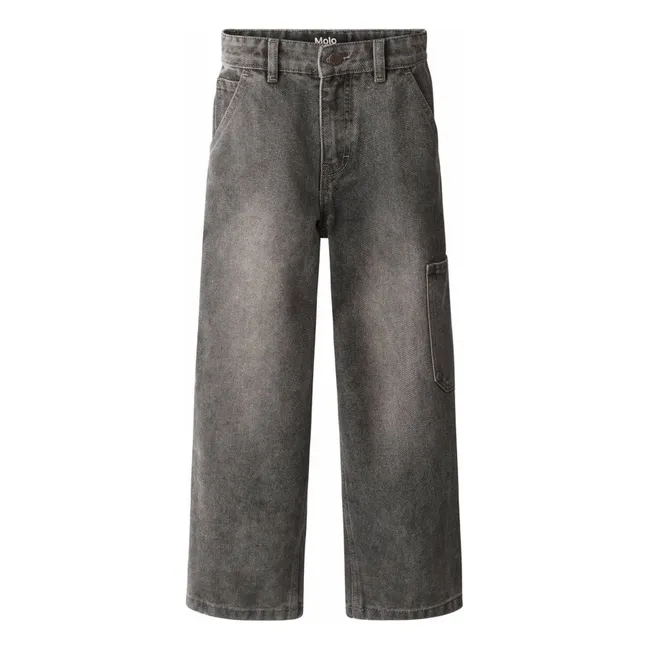 Jean Archer Verwaschene | Denim schwarz