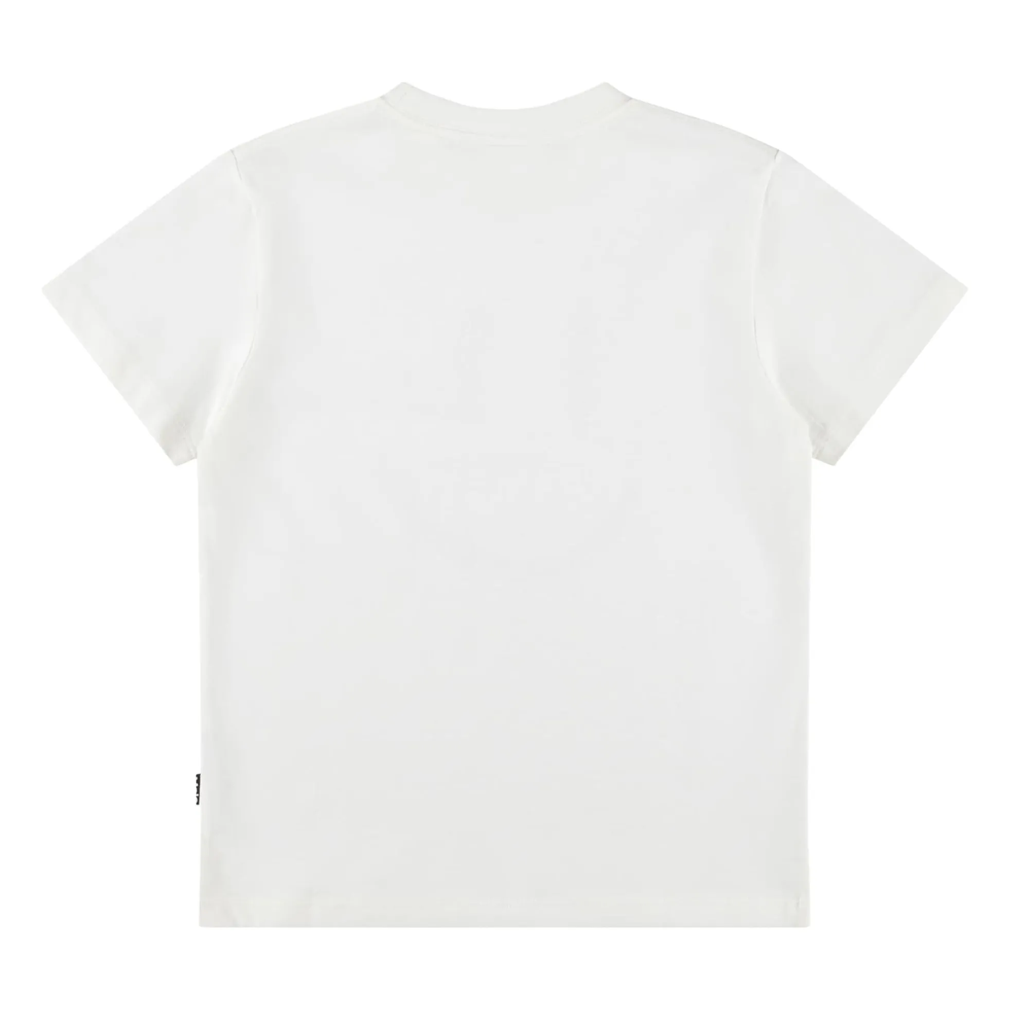 T-shirt Roxo Smiley Coton Bio | Blanc- Image produit n°2