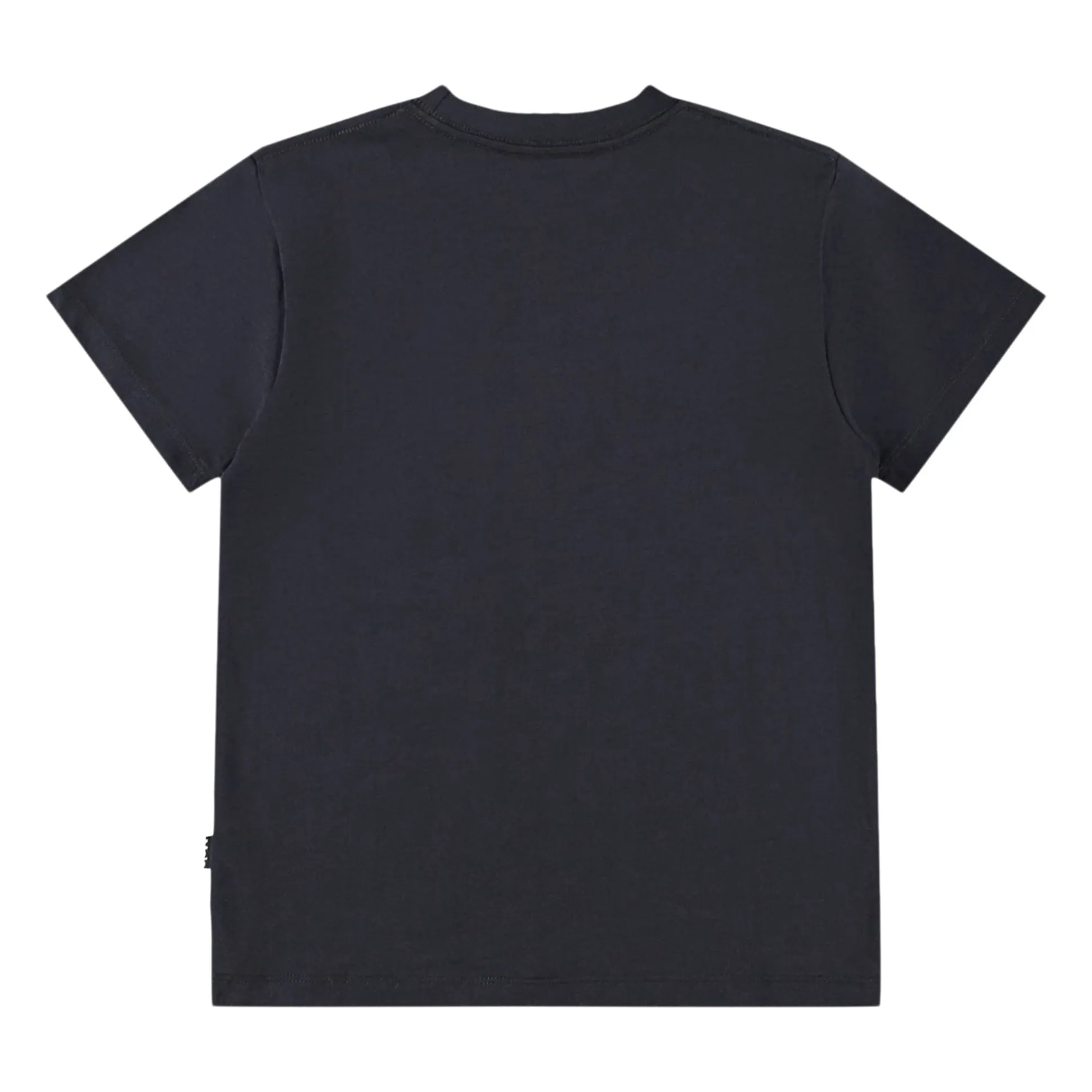 T-shirt Roxo Smiley Coton Bio | Noir- Image produit n°2