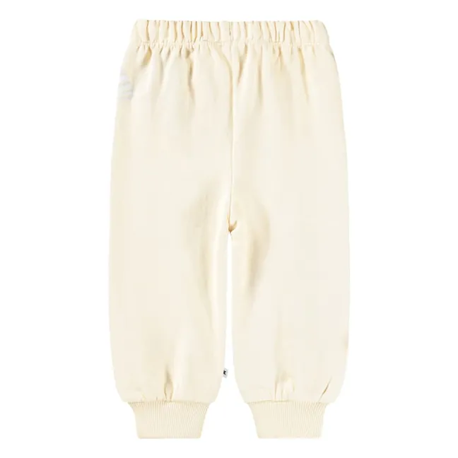 Jogger Simeon Cats Organic Cotton | White