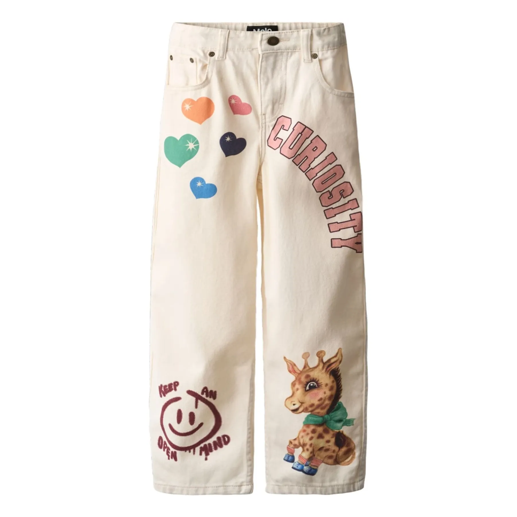 Molo Ivory Aiden Organic Cotton Jeans