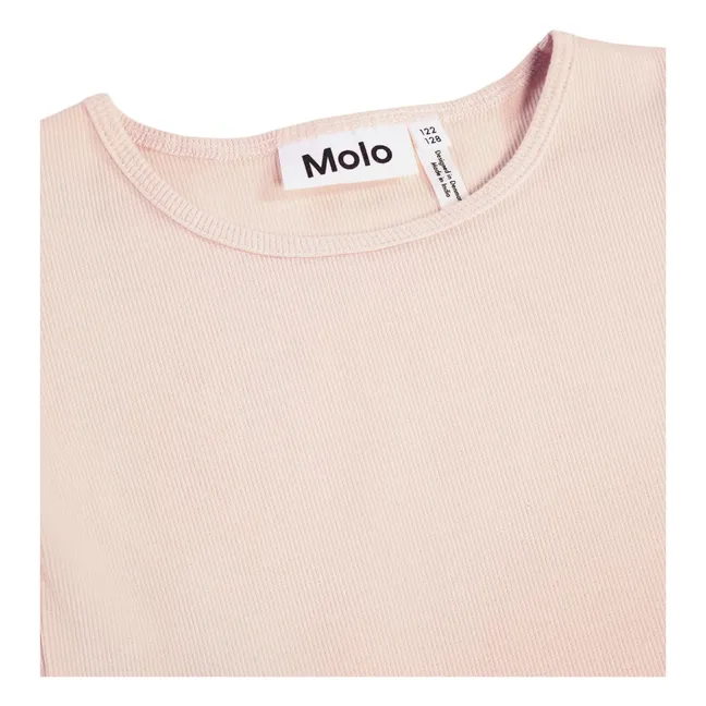 Robe Credence Chats Coton Bio | Rose poudré