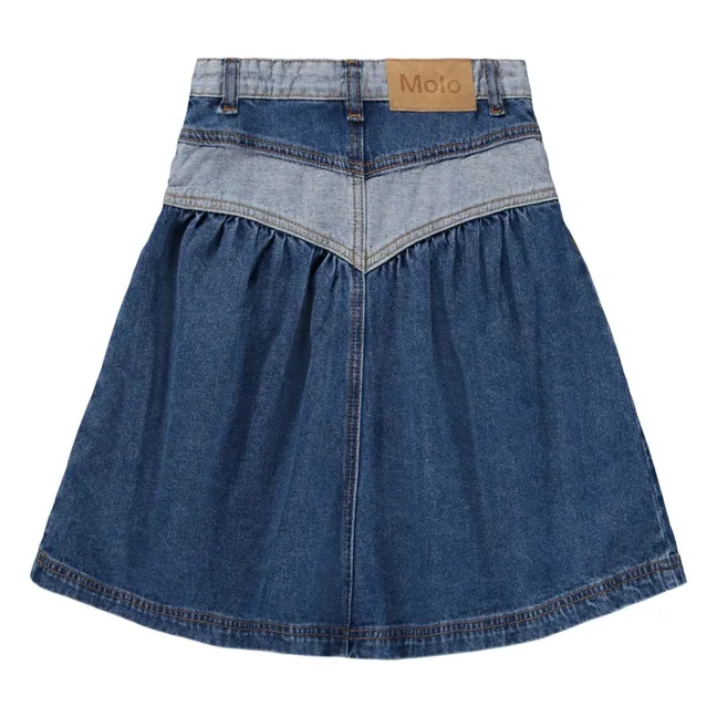 Jupes Becca Denim Coton Bio | Bleu