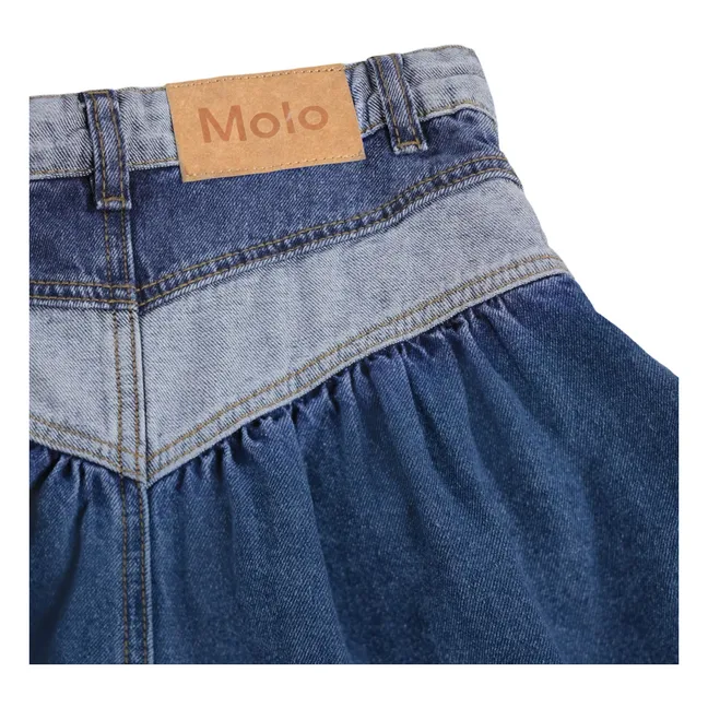 Jupes Becca Denim Coton Bio | Bleu