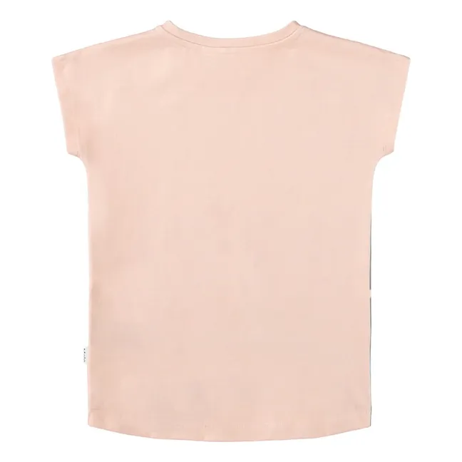 Camiseta Ragnhilde Gatos Algodón orgánico | Rosa Pálido