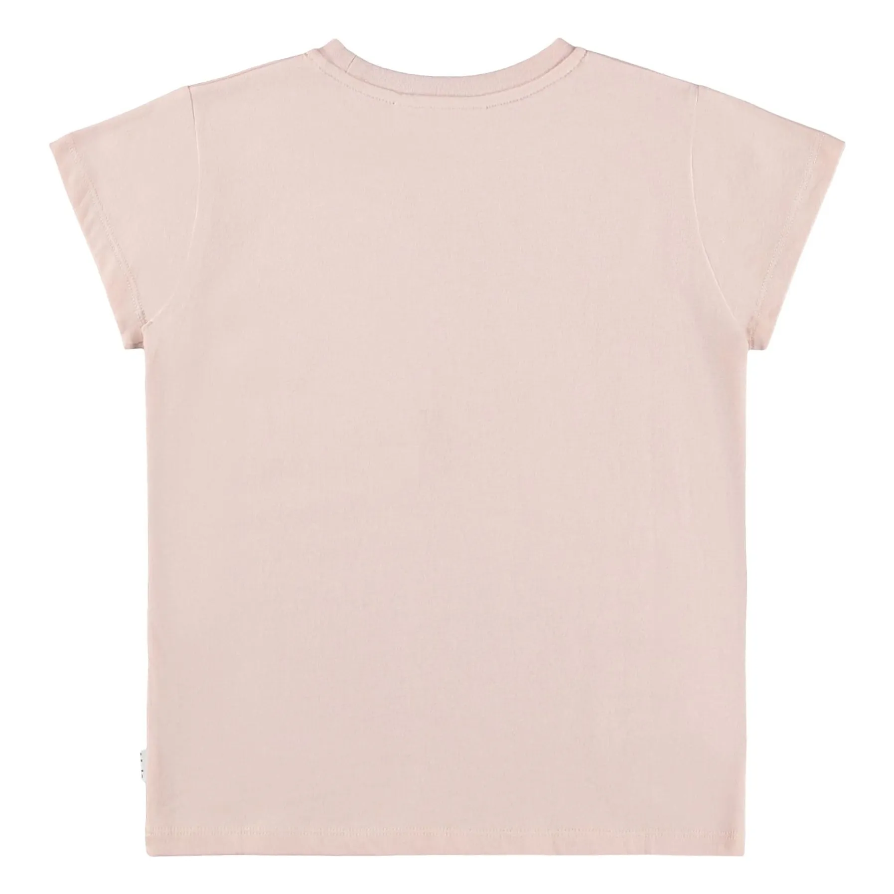 T-Shirt Ranva Cœurs Coton Bio | Rose pâle- Image produit n°2