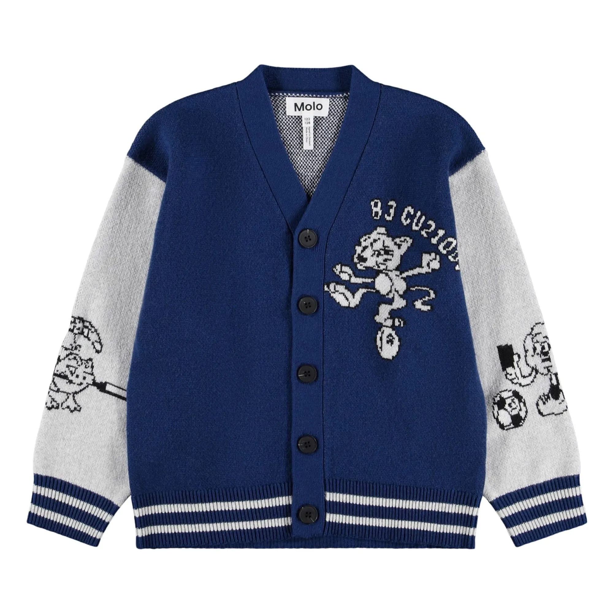 Molo Blue Bertel Cardigan