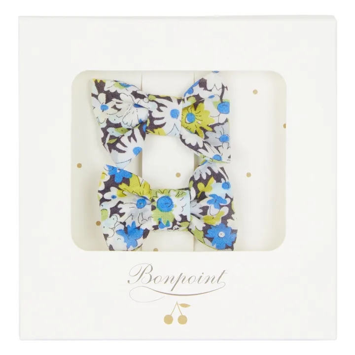 Lot 2 Barettes Miniclic Liberty | Bleu- Image produit n°0