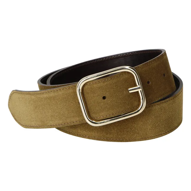 Ceinture La Vice-Versa Cuir | Chocolat
